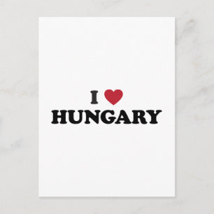 Ich liebe Ungarn Postkarte