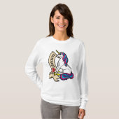 Ich Liebe Unicorns! T-Shirt (Vorne ganz)