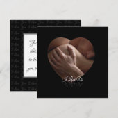 Ich Liebe uns Grußkarte (Vorne/Hinten)