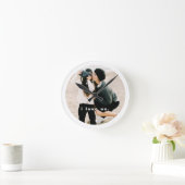 Ich Liebe uns Modernes Foto für die Familie Runde Wanduhr (Zuhause)