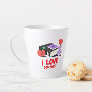 Ich Liebe Unterrichten der neuesten Tasse