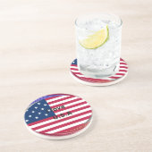 ICH LIEBE USA SANDSTEIN UNTERSETZER (Seite)