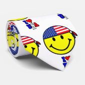 ICH LIEBE USA-SLIPS KRAWATTE (Gerollt)