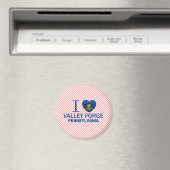 Ich liebe Valley Forge, PA Magnet (In Situ (Geschirrspüler))