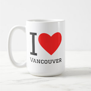 Ich liebe Vancouver Kaffeetasse