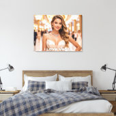 ICH LIEBE VEGAS LEINWANDDRUCK (Insitu (Schlafzimmer))