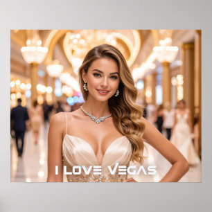 ICH LIEBE VEGAS POSTER