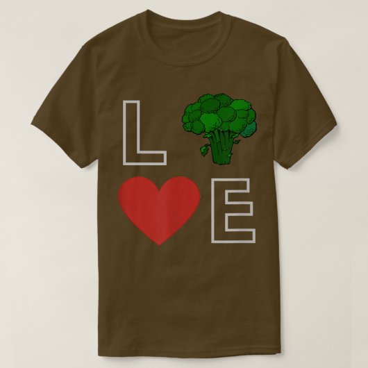 Ich Liebe Veggie, Vegetarier, grün T-Shirt (Design vorne)