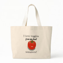 Ich Liebe Veggies von meinem Kopf Tomaten produzie