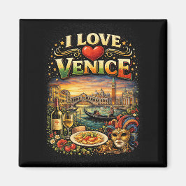 Ich liebe Venedig Magnet