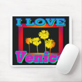 Ich LIEBE Venedig Palmen in der Box Mousepads (Mit Mouse)