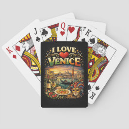 Ich liebe Venedig Spielkarten