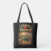 Ich liebe Venedig Tasche (Rückseite)
