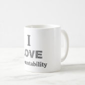 Ich liebe Verantwortlichkeit Kaffeetasse (VorderseiteRechts)