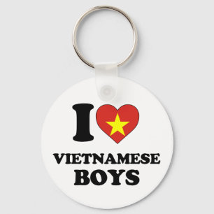 Ich liebe vietnamesische Jungen Schlüsselanhänger