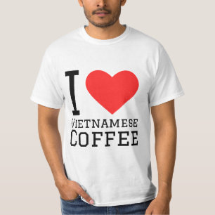 Ich Liebe vietnamesischen Kaffee T-Shirt