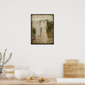 Ich Liebe Vintage Dinge! Poster (Küche)