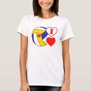 Ich Liebe Volleyball! T-Shirt