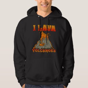 Ich liebe Vulkane Geologie-Geschenk Vulkanliebhabe Hoodie
