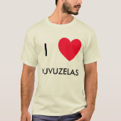 ICH Liebe VUVUZELAS! I Herz VUVUZELAS Tshirts (Vorderseite)