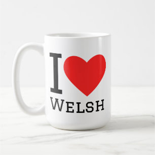 Ich liebe Walisisch Kaffeetasse