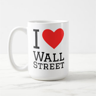 Ich liebe Wall Street  Kaffeetasse