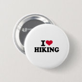 Ich liebe Wandern 1 Button (Vorne & Hinten)