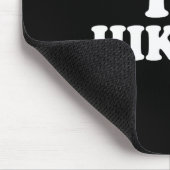 Ich liebe Wandern Mousepad (Ecke)
