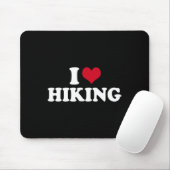 Ich liebe Wandern Mousepad (Mit Mouse)