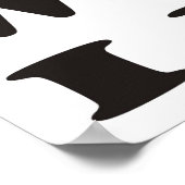 Ich Liebe, was ich tue Poster (Ecke)