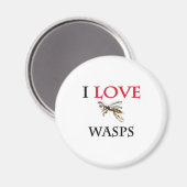 Ich Liebe Wasch Magnet (Vorderseite/Rückseite)