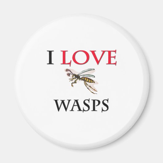 Ich Liebe Wasch Magnet (Vorne)