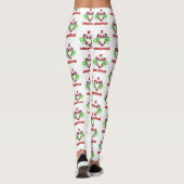 Ich Liebe Weihnachten Leggings (Rückseite)