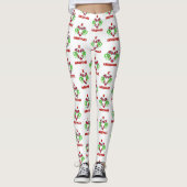 Ich Liebe Weihnachten Leggings (Vorderseite)