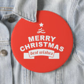 Ich Liebe Weihnachten mit Mitgefühl Button (Beispiel)