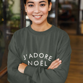 Ich liebe Weihnachten Modern Love | Christmas Tren Sweatshirt