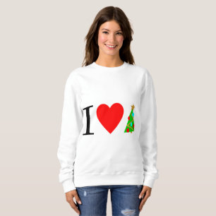 Ich liebe Weihnachten  Sweatshirt