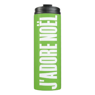 Ich liebe Weihnachten! Thermosbecher