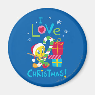 Ich liebe Weihnachten - TWEETY™ Magnet