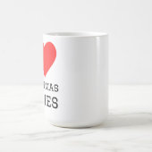 Ich liebe Weihnachtsfilme Kaffeetasse (Mittel)