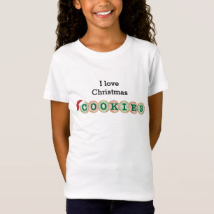 Ich liebe Weihnachtskekse süß T-Shirt