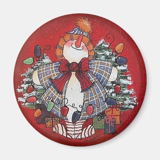 Ich Liebe Weihnachtsmagnet Magnet (Vorne)