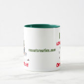 Ich Liebe Weihnachtsmusik! Tasse (Zentrum)