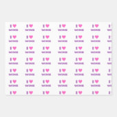 Ich Liebe Wein, Liebe Wein Geschenkpapier Set (Vorderseite 3)