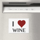 Ich Liebe Wein. Magnet (In Situ (Geschirrspüler))
