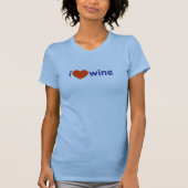 Ich Liebe Wein! T-Shirt (Vorderseite)