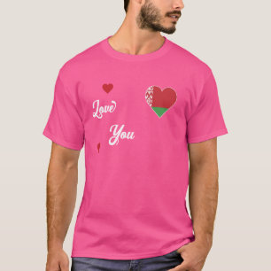 Ich Liebe Weißrussland mit Weißrussland-Fahne im H T-Shirt
