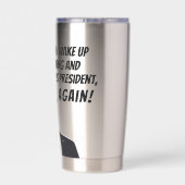 Ich Liebe, wenn Donald Trump wieder Präsident ist  Thermobecher (Rückseite)