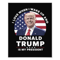 Ich Liebe, wenn ich Weckte und Donald Trump mein P