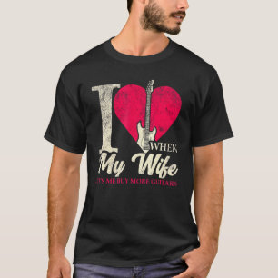 Ich Liebe, wenn meine Ehefrau Lasse mir kaufen meh T-Shirt